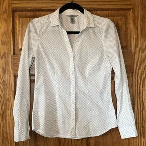 HM polka dot blouse